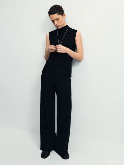 Прямые трикотажные брюки из вискозы / Zarina