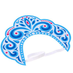 Кокошник карнавальный «Зимняя королева», фетр