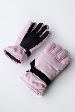 WINDPROOF RUBBERISED GLOVES SKI COLLECTION - Zara фото 12