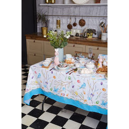 Скатерть Доляна Happy Easter 220х144 см  фото 19