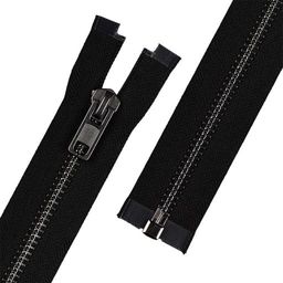 Молния Металл оксид (черный никель) ZIP 8B однозамковая 75 см Тип 8 10 шт разъёмная Gamma