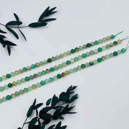 Бусины для украшений из цветочного Агата