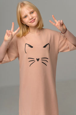 Туника оверсайз для девочки Happyfox