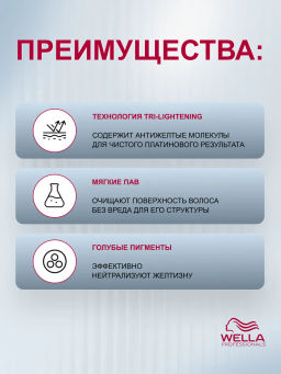-30% Порошок Blondor Multi Blonde для блондирования (голубой), 800 г Wella Professionals  фото 4