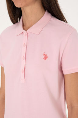 Kad_n A__k Pembe Basic Ti__rt Sepette S_rpriz _ndirim - U.s. polo assn фото 7