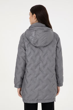 Женское светло-серое пальто - U.s. polo assn фото 5