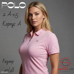 Женские футболки поло оверсайз - Bruno фото 3