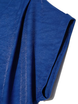 CONTE Стильная блузка с легким мерцанием LBL 912 ultramarine blue