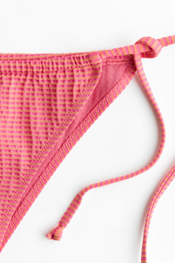 Braga de bikini cheeky con tiras de anudar - H&m фото 5