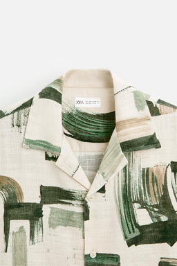 ABSTRACT PRINT SHIRT - Zara фото 8