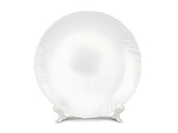 Тарелка плоская круглая d=16,5 см белье арт. 100бел-твч6,5