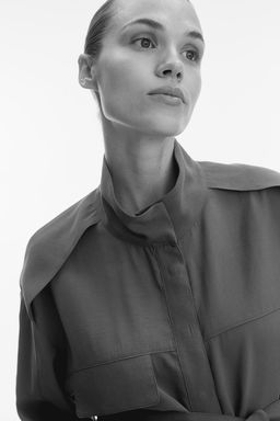 MAMA Camisa con cinturon de anudar - H&m фото 2