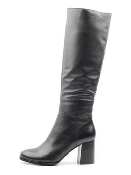 02-K82-D1 BLACK Сапоги зимние женские (натуральная кожа, натуральный мех (еврозима)) - Фабричный китай фото 12