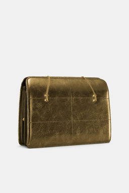 LEATHER SHOULDER BAG - Zara фото 7