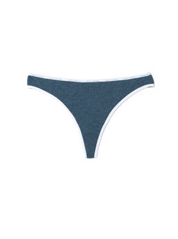 CONTE Трусы стринг BASIC (в коробке) dark blue melange - Conte elegant фото 3