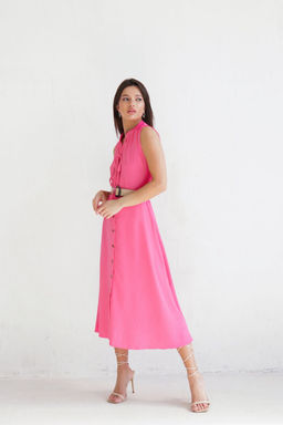 Платье, как из к/ф Красотка, ярко-розовое - Martichelli фото 13