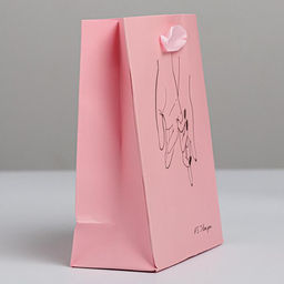 Цена за 3 шт. Пакет подарочный ламинированный, упаковка, «I love you», S 12×15×5.5 см