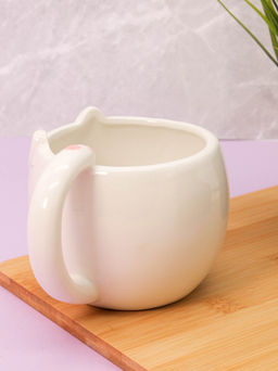Кружка керамическая Rabbit dream big, white