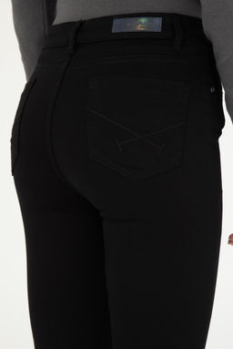 Женские черные брюки из плотной ткани - U.s. polo assn фото 6