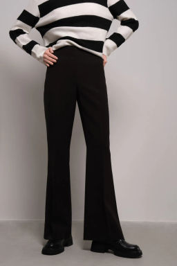 Брюки-клеш с высокой посадкой - Incity фото 2