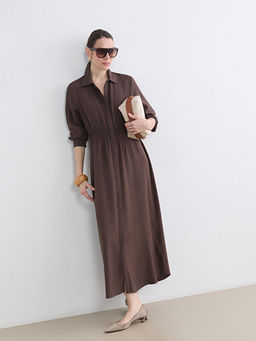 Belden Oturtmal? G?mlek Elbise