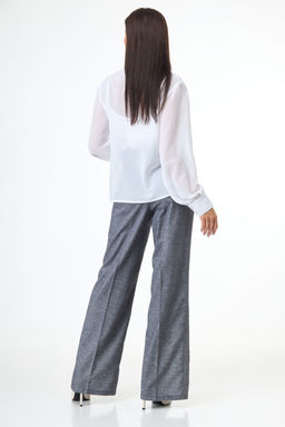 Блуза ANELLI 1087 белая  фото 6