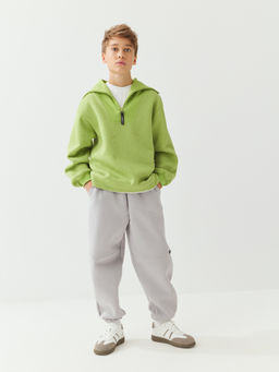 Свитшот Лайм утепленный 7+ - Bungly фото 7