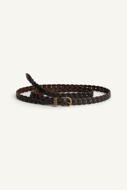 LIMITED EDITION LEATHER BELT - Zara фото 2