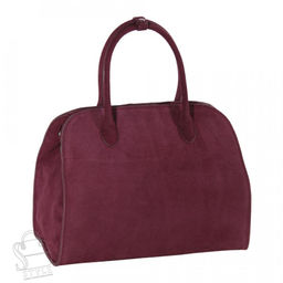 Сумка женская кожаная 6829NNAA wine red Natale Navetta/50(дефект)