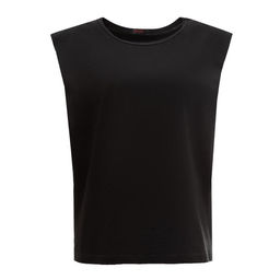 Майка женская MINAKU OVERSIZE FIT: чёрный, размер 44