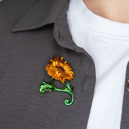 Брошь Арт. 3-4011-Y - MyGemma фото 2