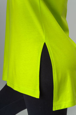 Удлиненная женская футболка с разрезами Happyfox - Happy fox фото 6