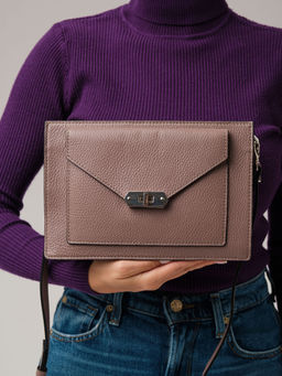 Сумка Deboro 30017 розово-серый