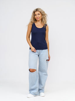 Майка топ Вискоза 95%, лайкра 5% - Ивассорти фото 38