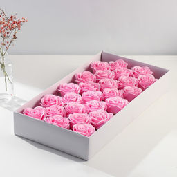 Цена за 25 шт. Мыльные лепестки для ванны Бутон королевской розы. Розовый, подарочный, 7?7?6 см - Simaland фото 3