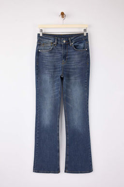 Mavi Normal Bel Comfort/Esnek Ispanyol Paca Flare Jeans TWOSS26JE00010