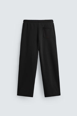 WIDE-LEG JOGGER TROUSERS - Zara фото 10
