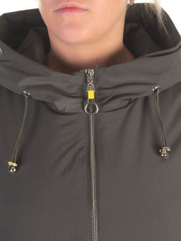 0828 KHAKI Куртка демисезонная женская RikA (150 гр.синтепона) - Fashion фото 3