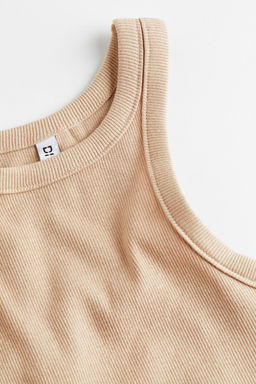 Top cropped sin mangas - H&m фото 2