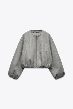 CHAQUETA BOMBER SOFT / Gris - Zara фото 9