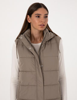 Vizon __kar_labilir Kap__onlu Yelek - Pierre cardin фото 2