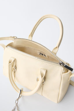 BOLSO CHARMS / Amarillo Vainilla - Zara фото 4