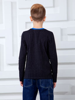 Футболка с длинным рукавом "Этоникс",графитовый