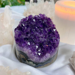 Друза Аметиста резная - Радуга самоцветов фото 4