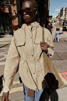 HOODED MULTI-POCKET JACKET - Zara фото 4