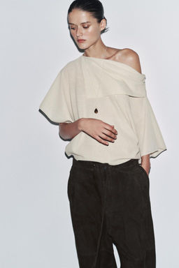 PLAIN KNIT LAYERED TOP - Zara фото 9