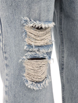 Джинсы-бананы для мальчиков - Синий мир фото 5