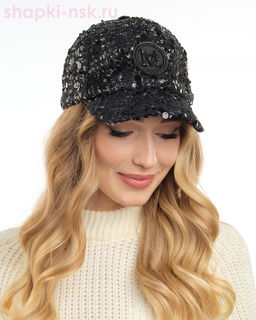 Шанелька пайетка МА мини Бейсболка (56-58)