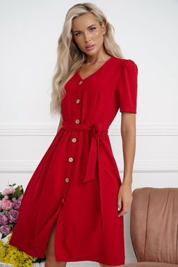 Платье Open Style 6860 красный
