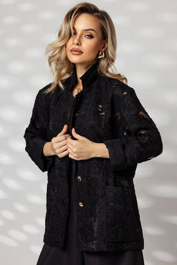 Жакет женский 4475/01/Чёрный - Rise фото 5